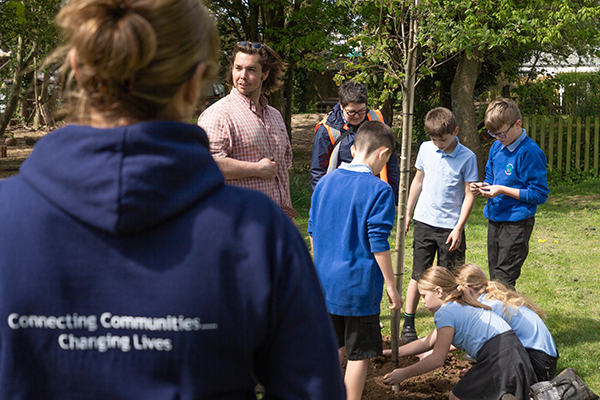 Focus Foundation tree planting day