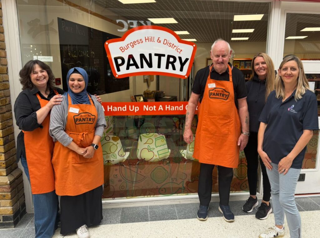 Focus Foundation supports Burgess Hill Pantry