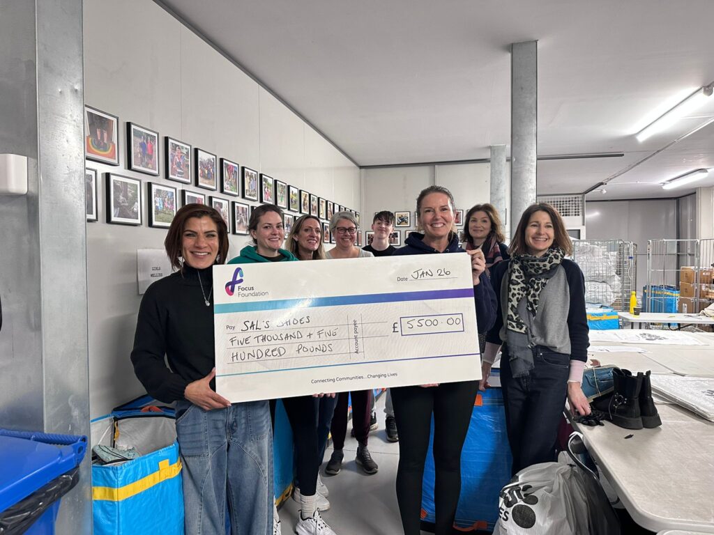 Focus Foundation Supports Small Charity 'Sal's Shoes'